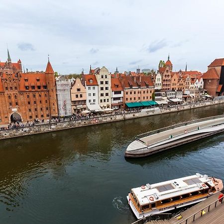 Uroczy Apartament No1 w ,, SERCU Starego Miasta Wyspa Spichrzów,, Gdansk Exterior foto